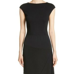 ST JOHN BLACK LABEL 2018 Caviar Milano Knit dress